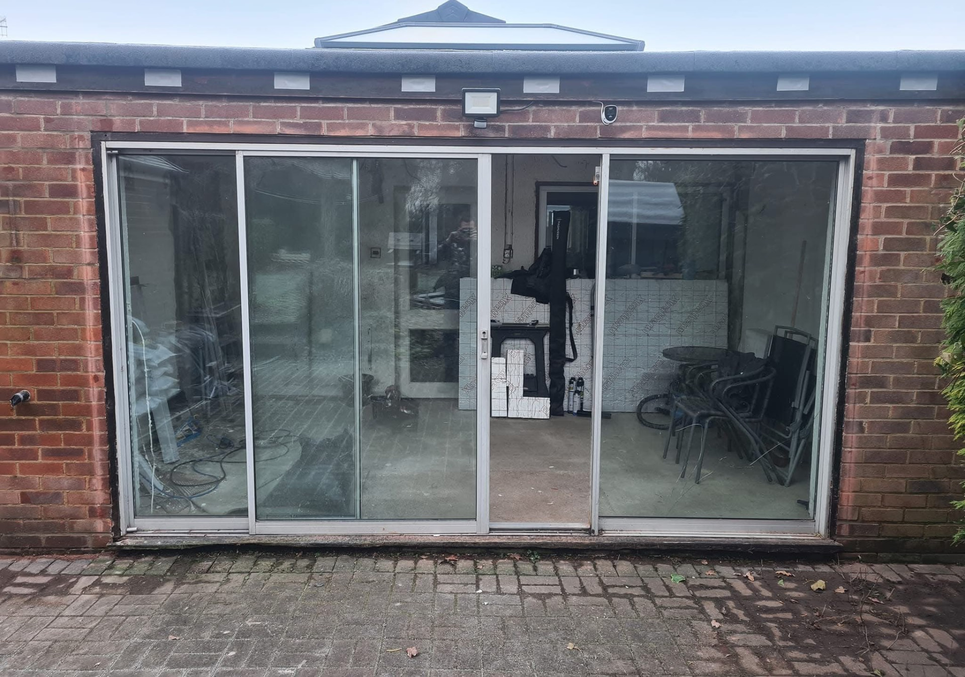 Patio doors fitted to a Staffordshire property